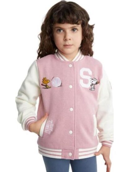 SUDADERA NIÑA ROSA PEANUTS