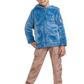 SUDADERA PELUCHE STITCH AZUL DISNEY