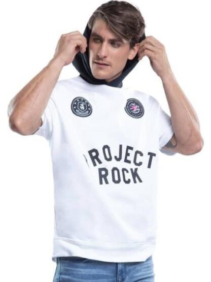 SUDADERA PJT ROCK ICON FLC SS HDY BOH BLANCO UNDER ARMOUR MEXICO - Image 3