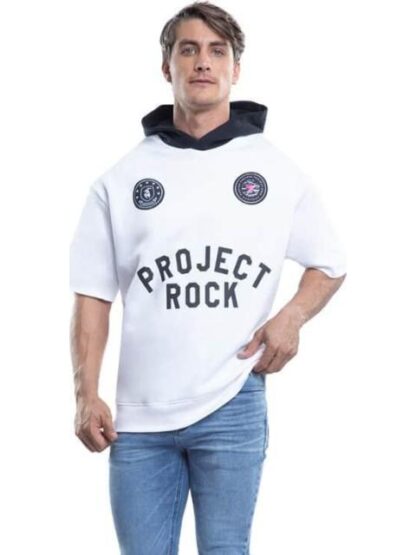 SUDADERA PJT ROCK ICON FLC SS HDY BOH BLANCO UNDER ARMOUR MEXICO - Image 5