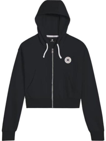 SUDADERA RETRO CHUCK FZ GRAPHIC HOODIE NEGRO CONVERSE - Image 4