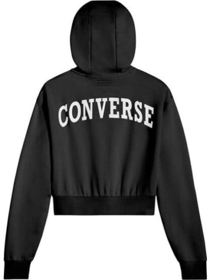 SUDADERA RETRO CHUCK FZ GRAPHIC HOODIE NEGRO CONVERSE - Image 5