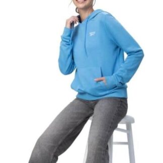 SUDADERA RI SL FRENCH TERRY HOODIE AZUL REEBOK