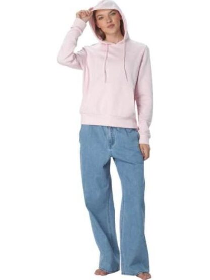 SUDADERA RI SL FRENCH TERRY HOODIE ROSA REEBOK - Image 3