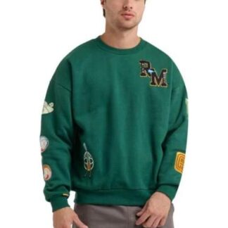 SUDADERA RICK MORTY VERDE RICK AND MORTY