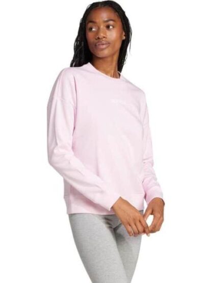 SUDADERA ROPA CASUAL SUDADERA W LIN FT SWT ROSA ADIDAS - Image 4