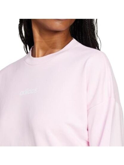 SUDADERA ROPA CASUAL SUDADERA W LIN FT SWT ROSA ADIDAS - Image 6