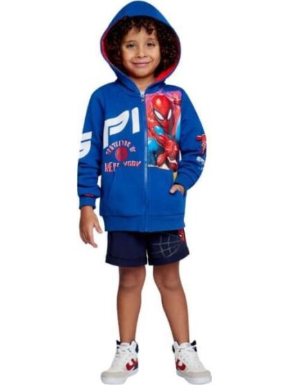 SUDADERA SPIDERMAN AZUL SPIDERMAN