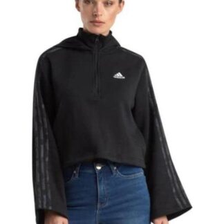 SUDADERA TRES FRANJAS NEGRO ADIDAS