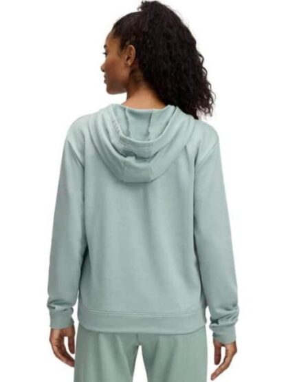 SUDADERA UA RIVAL TERRY HOODIE VERDE UNDER ARMOUR MEXICO - Image 3