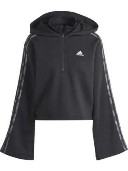 SUDADERA TRES FRANJAS NEGRO ADIDAS - Image 4
