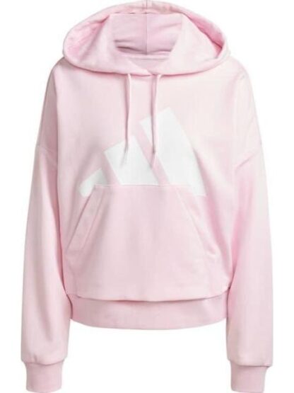 SUDADERA W BL FT HD ROSA ADIDAS