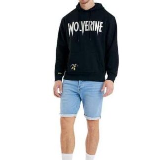 SUDADERA WOLVERINE NEGRO MARVEL