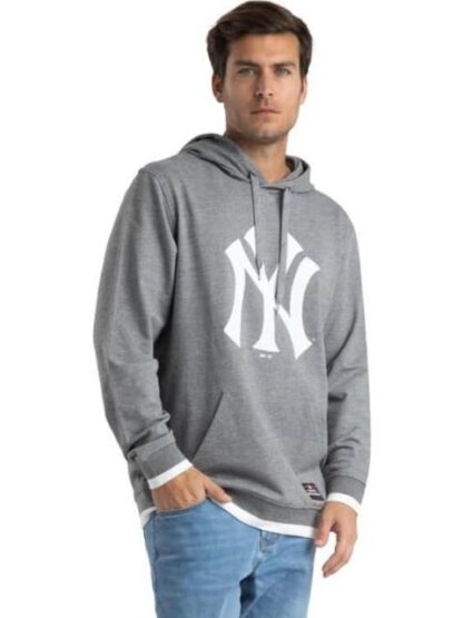 SUDADERA YANKEES GRIS MLB - Image 2