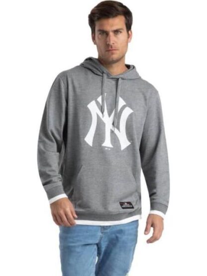 SUDADERA YANKEES GRIS MLB - Image 3