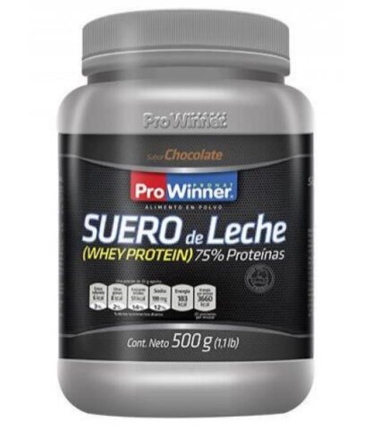 SUERO DE LECHE SABOR CHOCOLATE 500 GR. PRONAT