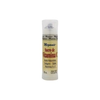 SUERO DE VITAMINA C 30 ML ACIDO HIALURONICO COLAGENO SABILA VITAM MEGAMIX
