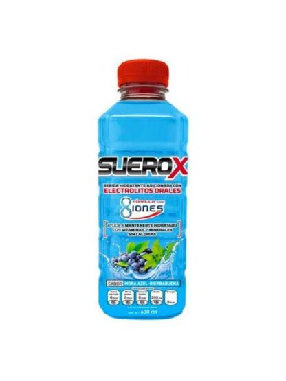 SUERO REHIDRATANTE SUEROX MORA AZUL BOTELLA 630 ML