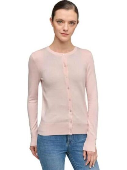 SUETER ABIERTO BOTON ROSA PRIMARK