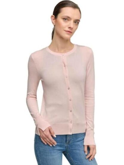 SUETER ABIERTO BOTON ROSA PRIMARK - Image 4