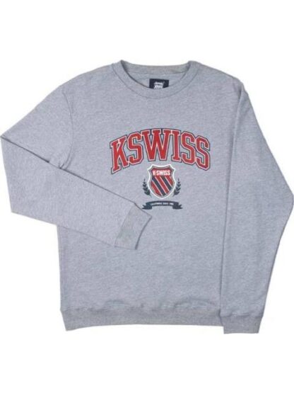 SUETER CREW GRIS K-SWISS