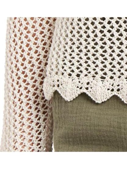SUETER CROCHET MARFIL SAO PAULO - Image 6