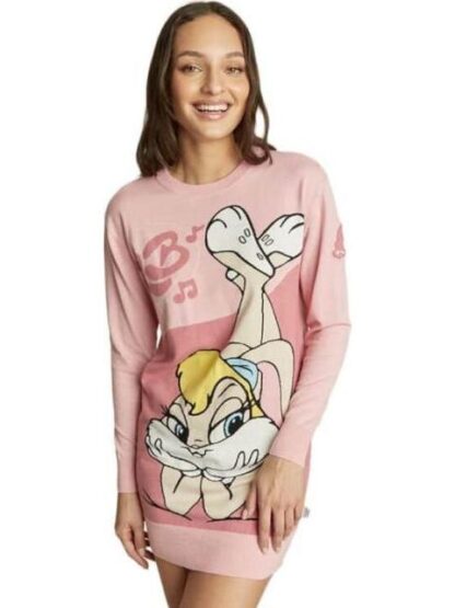 SUETER DAMA PALO DE ROSA LOONEY TUNES - Image 3