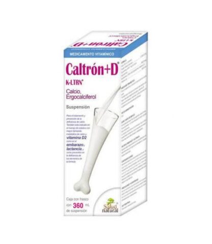 SUSPENSION CALTRON K-LTRN (ROSA) 360 ML.MEDICAMENTO VITAMINICO CA SALUD NATURAL