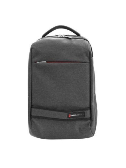 SWISS MOBILITY MOCHILA XL-117GR DE POLIESTER PARA LAPTOP 17 GRIS