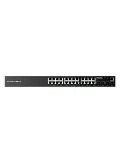 SWITCH ADMINISTRABLE CAPA L2+ 24 PTOS GIGABIT + 4 SFP COMPATIBLE CON GWN CLOUD