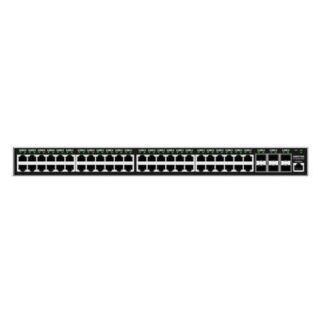 SWITCH ADMINISTRABLE CAPA L2+ 48 PTOS GIGABIT + 6 SFP POE HASTA 400W DE SALIDA COMPATIBLE CON GWN CLOUD
