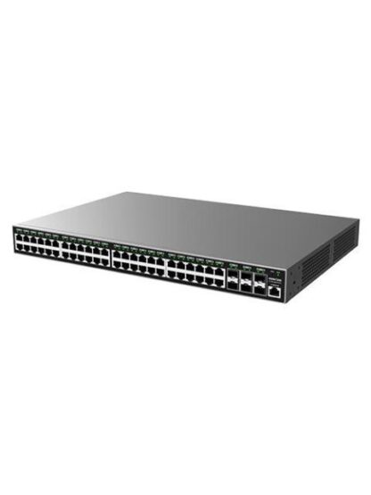SWITCH ADMINISTRABLE CAPA L2+ 48 PTOS GIGABIT + 6 SFP POE HASTA 400W DE SALIDA COMPATIBLE CON GWN CLOUD - Image 3