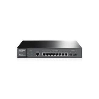 SWITCH ADMINISTRABLE TPLINK NEGRO 10-100-1000MBPS 8PTOS SG3210 (TLSG3210)