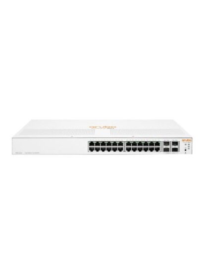 SWITCH ARUBA GIGABIT ETHERNET INSTANT ON 1930 24 PUERTOS 10-100-1000MBPS + 4 PUERTOS SFP 128GBIT-S 16.000 ENTRADAS - ADMINISTRABLE
