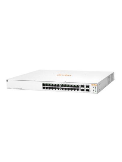 SWITCH ARUBA GIGABIT ETHERNET INSTANT ON 1930 24 PUERTOS POE 10-100-1000MBPS + 4 PUERTOS SFP+ 370W 128 GBIT-S 16.000 ENTRADAS - ADMINISTRABLE - Image 2