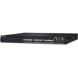 SWITCH DELL E3224F-FY26Q1-MX 24 PUERTOS SFP 4 PUERTOS SFP+ 2 PUERTOS QSFP28 528 GBIT-S ADMINISTRADO