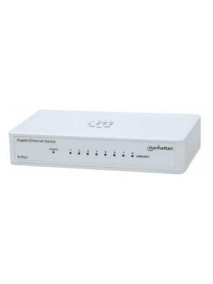 SWITCH GB 8 PTOS MANHATTAN ETHERNET BLANCO 560702 - Image 9