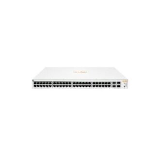 SWITCH HPE NETWORKING INSTANT ON GIGABIT ETHERNET 1930 48 PUERTOS POE 10-100-1000MBPS + 4 PUERTOS SFP+ 370W 176 GBIT-S 16.000 ENTRADAS - ADMINISTRABLE