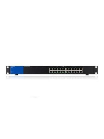 SWITCH LINKSYS GIGABIT ETHERNET PARA RACK LGS124P 24 PUERTOS 10-100-1000 MBPS 8000 ENTRADAS - NO ADMINISTRABLE - Image 2