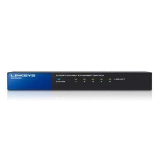 SWITCH LINKSYS GIGABIT ETHERNET SE3005 5 PUERTOS - NO ADMINISTRABLE