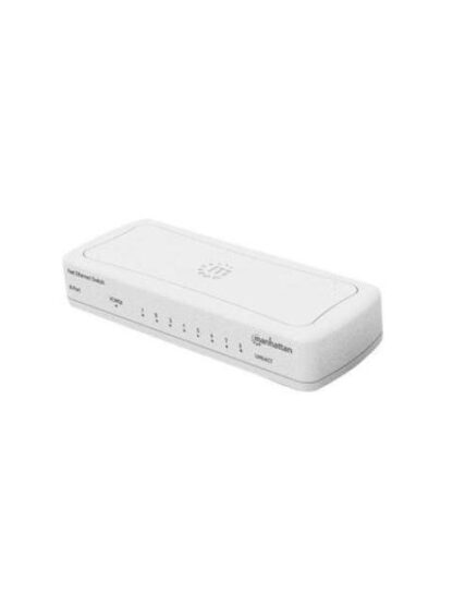 SWITCH MANHATTAN FAST ETHERNET 560689 8 PUERTOS 10-100 MBPS - NO ADMINISTRABLE