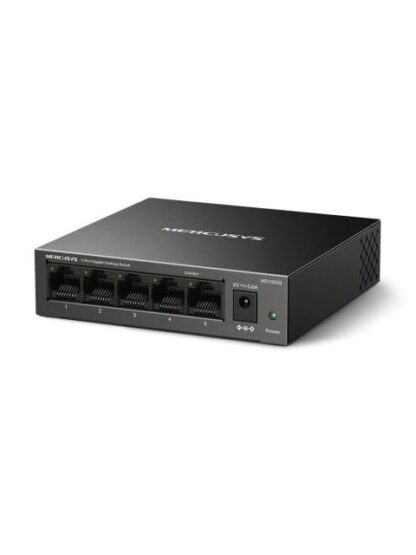 SWITCH MERCUSYS MS105GS 5 PUERTOS GIGABIT ETHERNET 10-100-1000 10 GBIT-S 2000 ENTRADAS NO ADMINISTRADO - Image 2