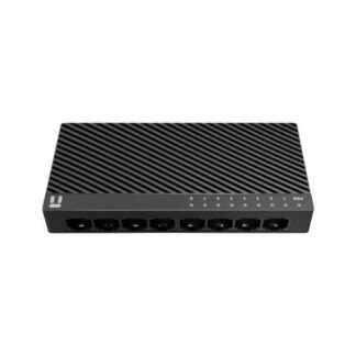 SWITCH NETIS FAST ETHERNET ST3108C 8 PUERTOS10-100MBPS 8GBIT-S 2000 ENTRADAS - NO ADMINISTRABLE