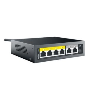 SWITCH NETIS GIGABIT ETHERNET 10-100-1000 MBPS P106C 6 PUERTOS + PUERTOS SFP + PUERTOS SFP+ + PUERTOS QSFP28 + PUERTOS QSFP+ 100W 2 GBIT-S 2000 ENTRADAS - NO ADMINISTRABLE
