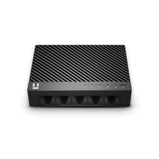 SWITCH NETIS MODELO ST3105C 5 PUERTOS 10-100MBPS SWITCH DE ESCRITORIO CON SEGURO DE CONECTOR INCORPORADO NO ADMINISTRABLE