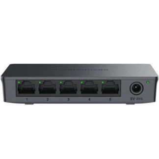 SWITCH NO ADMINISTRABLE DE 5 PUERTOS GIGABIT COMPATIBLE CON GWN CLOUD CARCASA DE PLASTICO