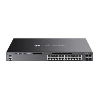 SWITCH POE+ ADMINISTRADO L3 APILABLE GIGABIT DE 24 PUERTOS OMADA CON 4 RANURAS 10G