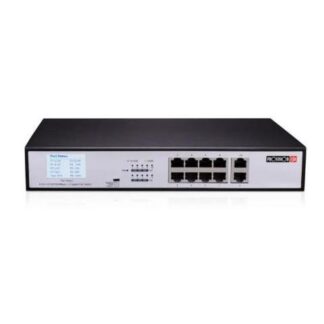 SWITCH PROVISIONISR POES08120GC+2GI 8 PUERTOS POE 10-100 MBPS + 2 UPLINK. 130 WATTS