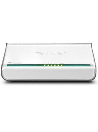 SWITCH TENDA S105 COLOR BLANCO 5 PUERTOS RJ45