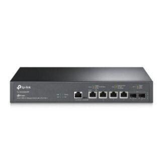 SWITCH TP-LINK 10G ETHERNET TL-SX3206HPP 4 PUERTOS POE+ 100-1000-10000MBPS + 2 PUERTOS SFP+ 200W 120 GBIT-S 32.000 ENTRADAS ADMINISTRABLE